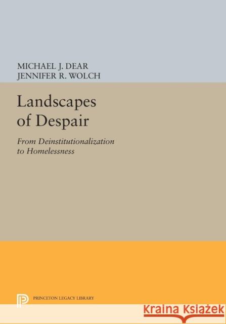 Landscapes of Despair: From Deinstitutionalization to Homelessness Dear, M J 9780691601403 John Wiley & Sons