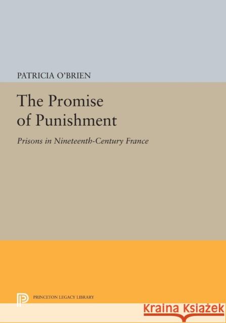 The Promise of Punishment: Prisons in Nineteenth-Century France O′brien,  9780691614519 John Wiley & Sons