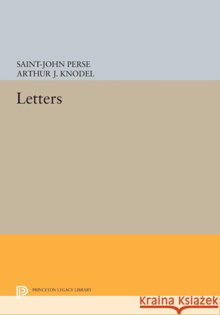 Letters Perse, J 9780691615103 John Wiley & Sons