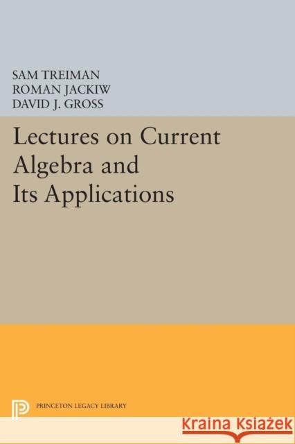 Lectures on Current Algebra and Its Applications Sam Treiman Roman Jackiw David J. Gross 9780691619828