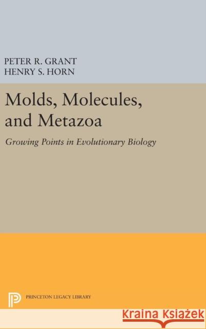 Molds, Molecules, and Metazoa: Growing Points in Evolutionary Biology Peter R. Grant Henry S. Horn 9780691632261 Princeton University Press