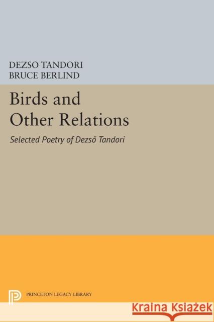 Birds and Other Relations: Selected Poetry of Dezsö Tandori Tandori, Dezsö 9780691638188