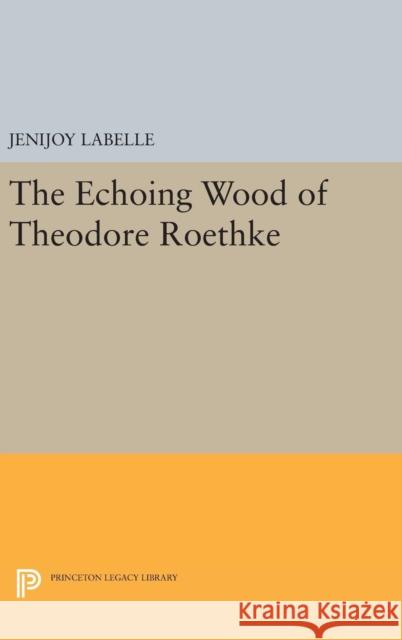 The Echoing Wood of Theodore Roethke Jenijoy Labelle 9780691644097 Princeton University Press