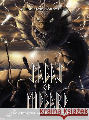 Sagas of Midgard Corebook Nick Porter Dominic d Leah Porter 9780692040829 Drinking Horn Games LLC