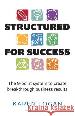 Structured for Success: The 9-Point System to Create Breakthrough Business Results Karen Logan 9780692204405 Renaissance Works