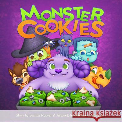 Monster Cookies Joshua Hoover Brittany Lockwood 9780692299999 Cutie Train Express