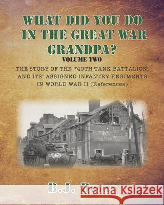 What Did You Do In The Great War Grandpa - Volume 2 Bryan, B. J. 9780692472378 Beautiful Wrinkles Press