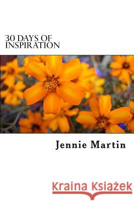 30 Days of Inspiration Jennie Martin 9780692502983 Sapphire Visions