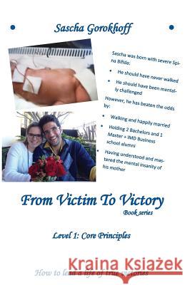 From Victim To Victory Book Series: Level 1: Core Principles Gorokhoff, Gemma Serenity 9780692510186 Hapeace Publishing