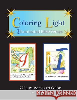 Coloring Light: Illuminated Bible Verses Corinne M. Shibley 9780692614389