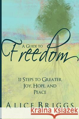 A Guide to Freedom: 11 Steps to Greater Joy, Hope, and Peace Alice Briggs 9780692721650 Alice Arlene, Ltd. Co. Press