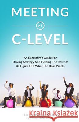 Meeting at C-Level: An Executive's Guide for Driving Strategy and Helping the Rest of Us Figure Out What the Boss Wants Eric Rozenberg 9780692731079 Swantegy USA LLC
