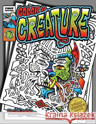 Color A Creature Lizanetz, David 9780692882665 Canimated Books