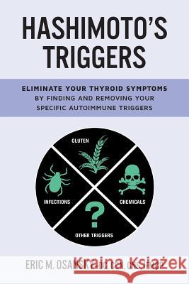 Hashimoto's Triggers: Eliminate Your Thyroid Symptoms By Finding And Removing Your Specific Autoimmune Triggers Osansky, Eric M. 9780692989494 Natural Endocrine Solutions