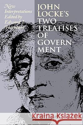 John Locke's Two Treatises of Gov Edward J. Harpham 9780700605064 University Press of Kansas