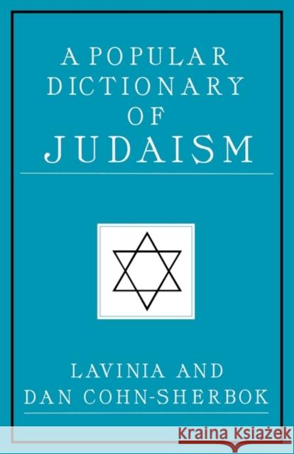 A Popular Dictionary of Judaism    9780700703579 Taylor & Francis