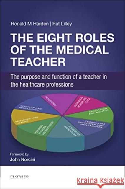 The Eight Roles of the Medical Teacher: The purpose and function of a teacher in the healthcare professions Pat (Operations Director, AMEE - An International Association for Medical Education; Managing Editor, Medical Teacher) L 9780702068959 Elsevier