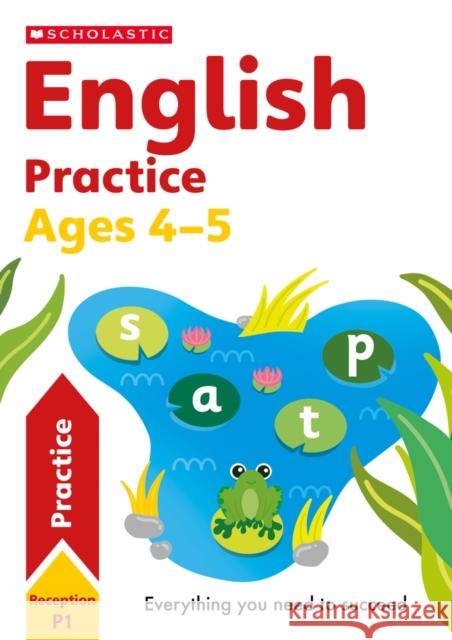 English Practice Book for Ages 4-5 Abbie Rushton 9780702336447 Scholastic