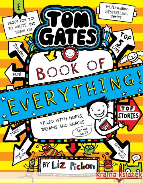 Tom Gates: Book of Everything Liz Pichon 9780702338014 Scholastic