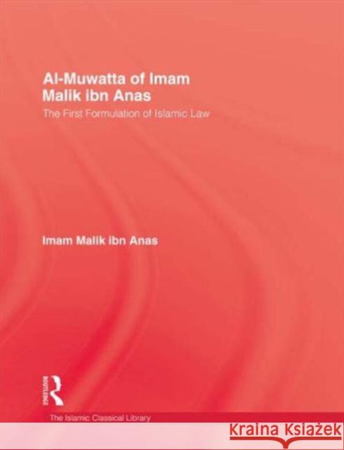 Al-Muwatta Of Iman Malik Ibn Ana Malik, Imam 9780710303615