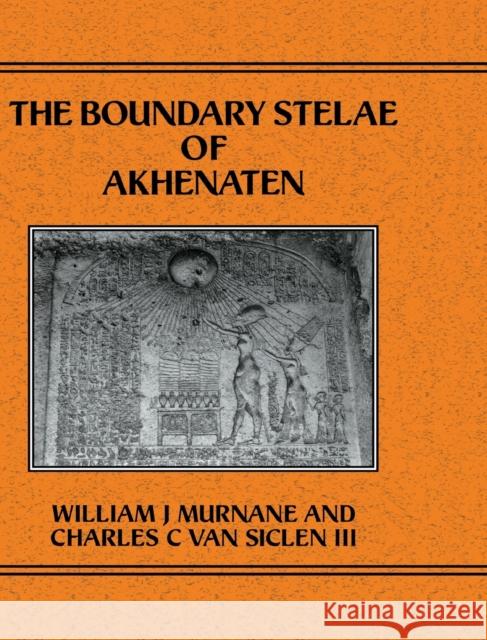 Boundary Stelae Of Akhentaten  9780710304643 Kegan Paul