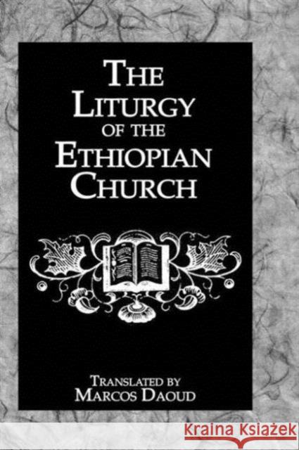 Liturgy Ethiopian Church Marcus Daoud 9780710311542 Kegan Paul International