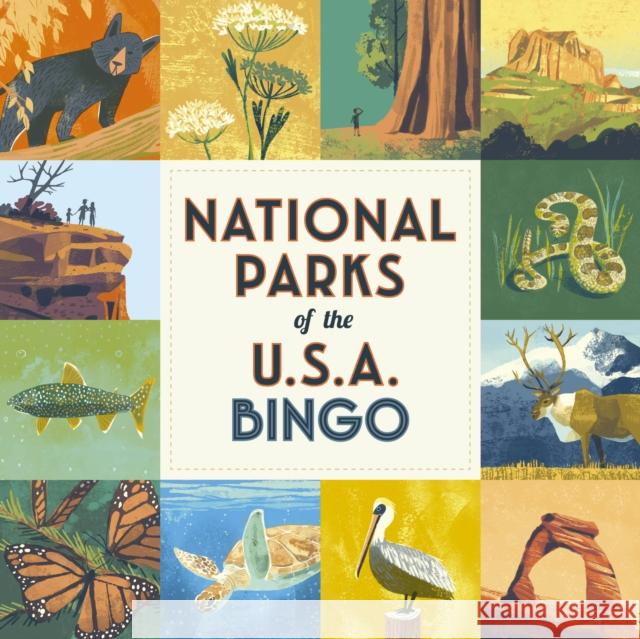 National Parks of the USA Bingo Kate Siber 9780711287051 Frances Lincoln Publishers Ltd