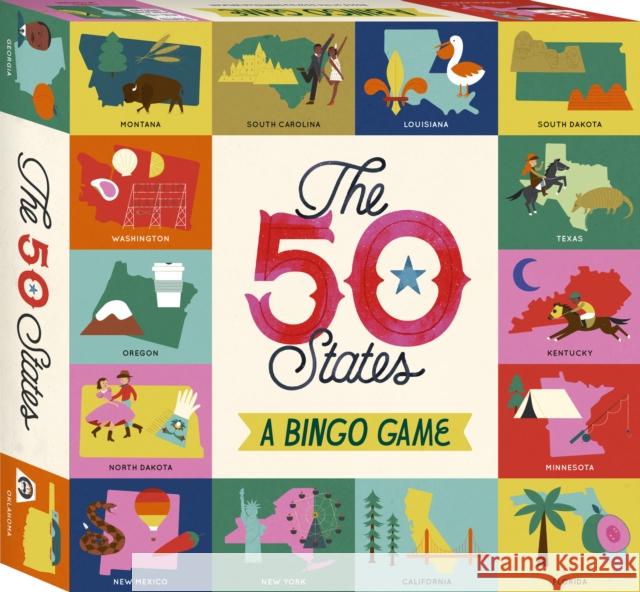 The 50 States Bingo Gabrielle Balkan 9780711290327 Frances Lincoln Publishers Ltd