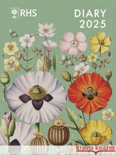 RHS Desk Diary 2025 The Royal Horticultural Society 9780711291805 Quarto Publishing PLC