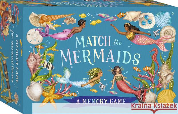 Match the Mermaids: A Memory Game Jessica Roux Emily Hawkins 9780711296299 Kaddo