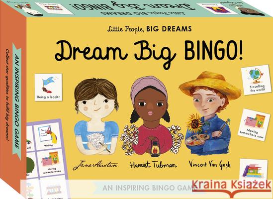 Dream Big Bingo!: Little People, Big Dreams Bingo Game Maria Isabel Sanche 9780711297937 Kaddo