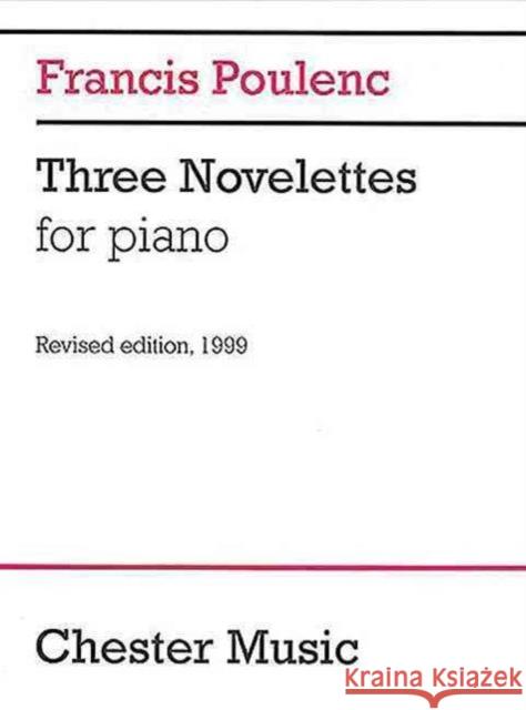 3 Novelettes: Revised Edition, 1999  9780711978133 Chester Music