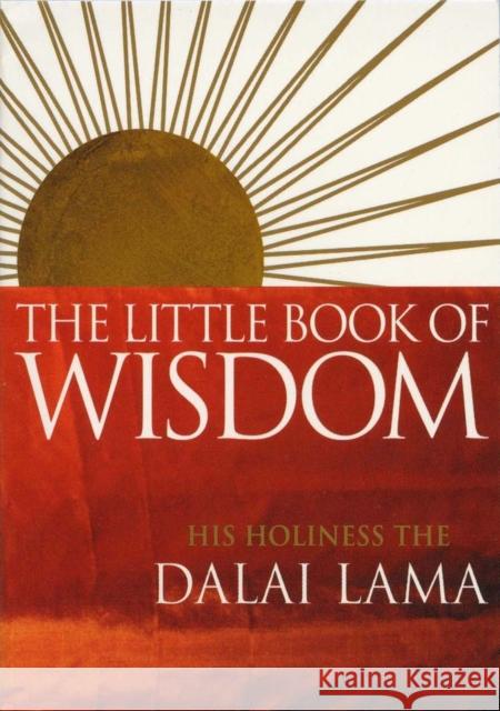 The Little Book Of Wisdom Dalai Lama 9780712605533