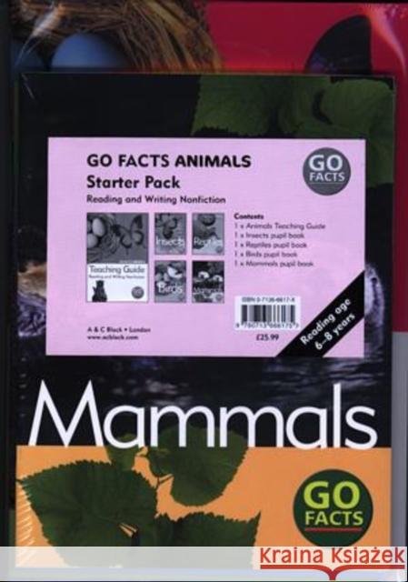 Animal Starter Pack: Insects, Reptiles, Birds, Mammals Sharon Dalgleish, Katy Pike, Paul McEvoy 9780713666175