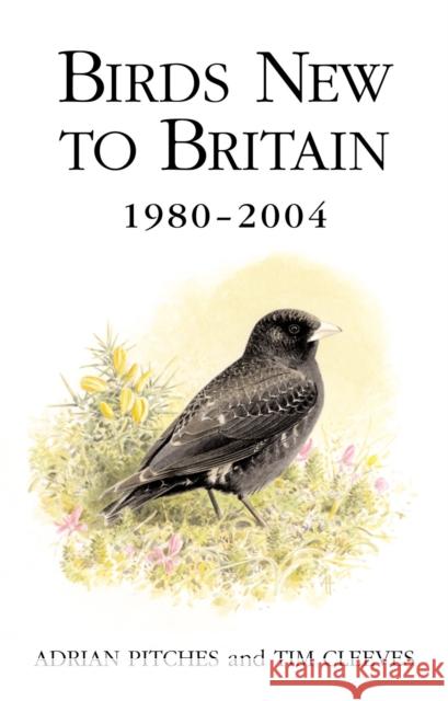 Birds New to Britain 1980-2004 Adrian Pitches Tim Cleeves 9780713670226 A & C BLACK PUBLISHERS LTD