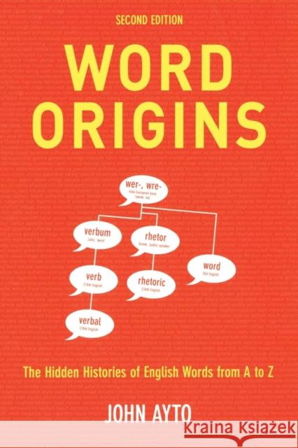 Word Origins: The Hidden Histories of English Words from A to Z Ayto, John 9780713674989 A&C Black