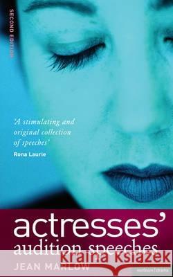 Actresses' Audition Speeches Jean Marlow 9780713676136