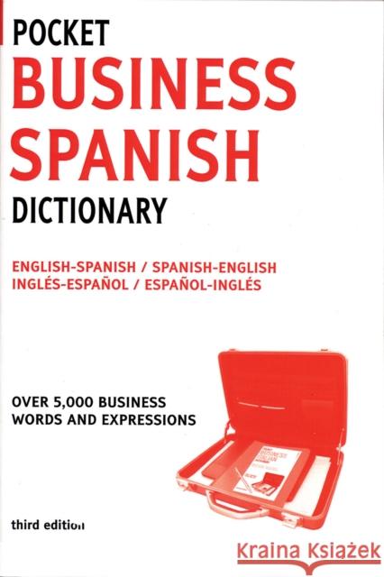 Pocket Business Spanish Dictionary A&c Black 9780713677348 Bloomsbury Publishing PLC