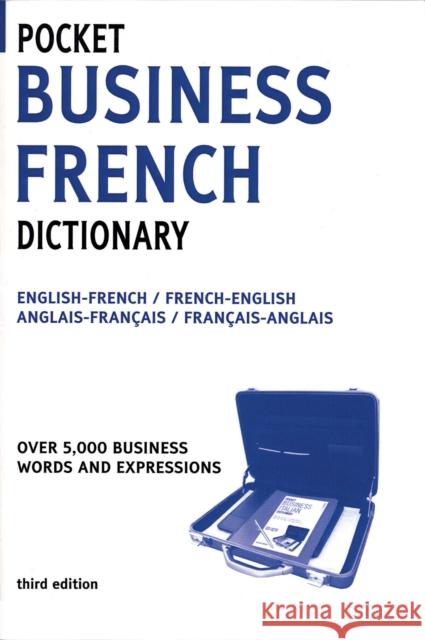 Pocket Business French Dictionary A&c Black 9780713677355 Bloomsbury Publishing PLC