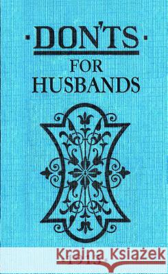Don'ts for Husbands   9780713687910 
