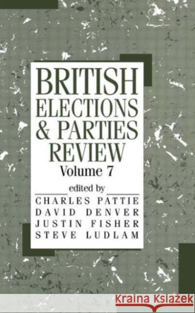 British Elections and Parties Review David Denver Justin Fisher Steve Ludlam 9780714644172