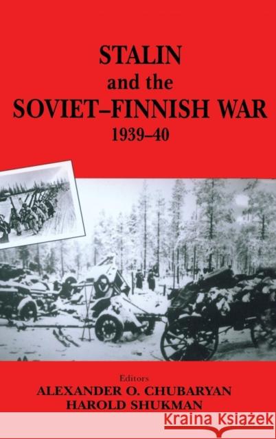 Stalin and the Soviet-Finnish War, 1939-1940 E. N. Kulkov E. N. Kul'kov 9780714652030