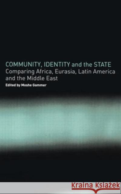 Community, Identity and the State: Comparing Africa, Eurasia, Latin America and the Middle East Gammer, Moshe 9780714656649 Routledge
