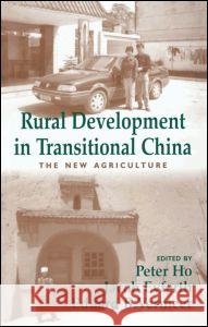 Rural Development in Transitional China  9780714684321 Taylor & Francis