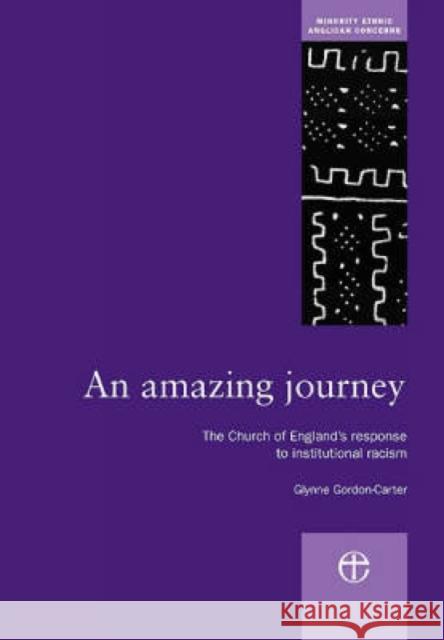 An Amazing Journey: The Church of England's Response to Institutional Racism Gordon-Carter, Glynne 9780715143551 Church House Pub