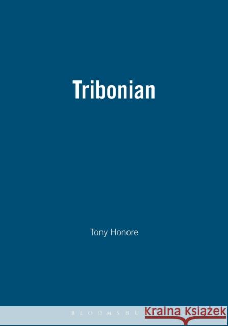 Tribonian Tony Honore 9780715615485