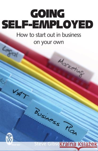 Going Self-Employed: How to Start Out in Business on Your Own Steve Gibson 9780716021889