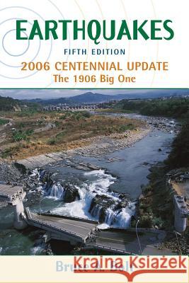 Earthquake Centennial Edition Bruce A. Bolt 9780716775485 Macmillan Learning