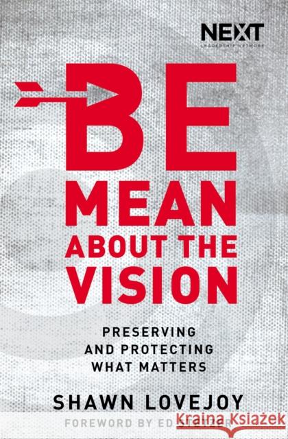 Be Mean about the Vision: Preserving and Protecting What Matters Lovejoy, Shawn 9780718032883