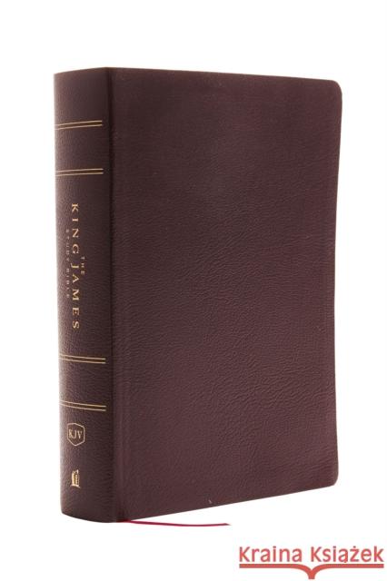 KJV, The King James Study Bible, Bonded Leather, Burgundy, Red Letter, Full-Color Edition: Holy Bible, King James Version Thomas Nelson 9780718079796